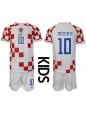 Kroatia Luka Modric #10 Kotipaita Lasten MM-kisat 2022 Lyhythihainen (+ shortsit)